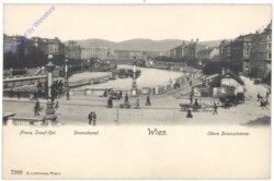 Wien 1, Franz Josefs-Kai, Donaukanal, Obere Donaustrasse