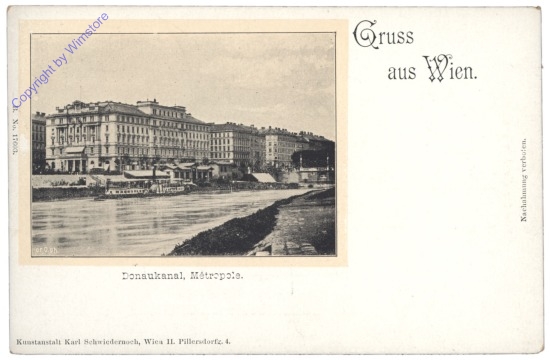 Wien 1, Donaukanal, Metropole