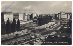 Wien 1, Kai, Marienbrücke und Schwedenplatz