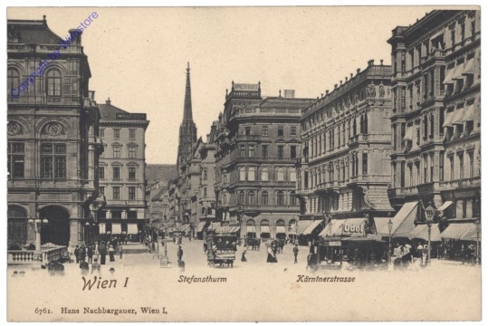 ak136387 Wien 1, Kärntnerstrasse, Stefansthurm