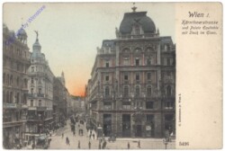 Wien 1, Kärnthnerstrasse mit Palais Equitable mit Stock im Eisen