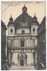 Wien 1, Pfarrkirche zum heil. Peter am Petersplatz