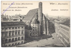 Wien 1, Minoritenkirche (Kirche zu Maria Schnee), Italienische Nationalkirche, Ministerium des Äußeren, Landhaus, Statthalterei