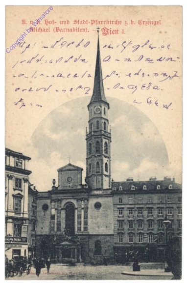 Wien 1, K.u.k. Hof- und Stadt-Pfarrkirche z.h. Erzengel Michael