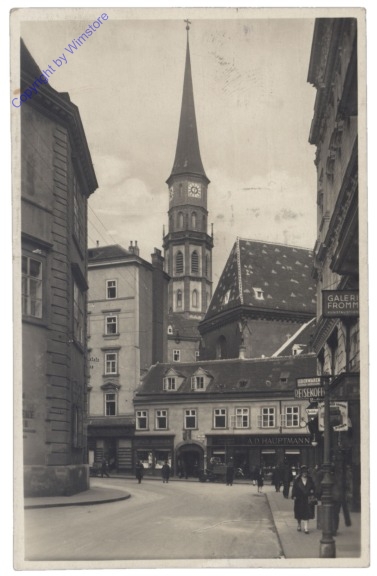 Wien 1, Michaelerkirche und Stallburggasse