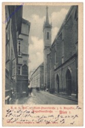 Wien 1, K.u.k. Hof- und Stadt-Pfarrkirche z.h. Augustin, Augustinerstrasse