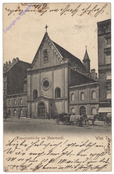 Wien 1, Kapuzinerkirche am Neuermarkt