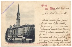 Wien 1, Hofpfarrkirche z.h. Erzengel Michael am Michaelerplatz