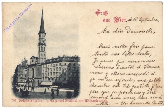Wien 1, Hofpfarrkirche z.h. Erzengel Michael am Michaelerplatz