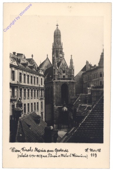 Wien 1, Kirche Maria am Gestade