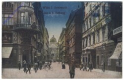 ak136497 Wien 1, Kohlmarkt mit k.k. Hofburg