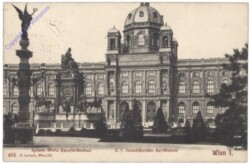 Wien 1, K.k. naturhistorisches Museum, Kaiserin Maria Theresia-Denkmal