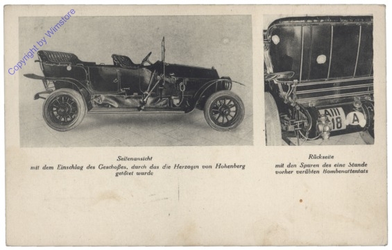 ak136512 Wien 1, Österr. Heeresmuseum, Automobil, in dem Erzherzog Ferdinand ermordet wurde