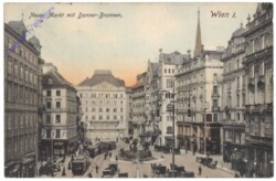 Wien 1, Neuer Markt mit Donner-Brunnen