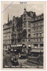 Wien 1, Neuer Markt, Hotel Meissl & Schadn