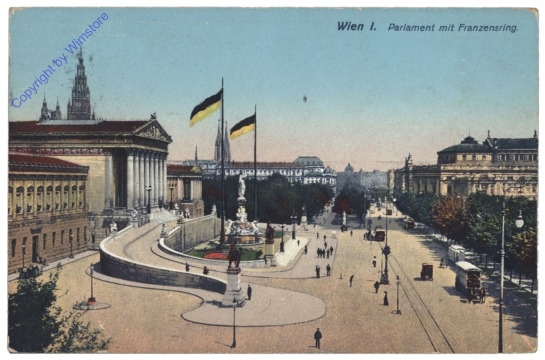 Wien 1, Parlament mit Franzensring