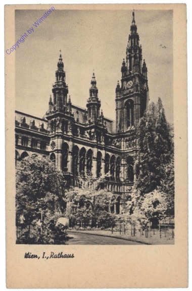 ak136577 Wien 1, Rathaus