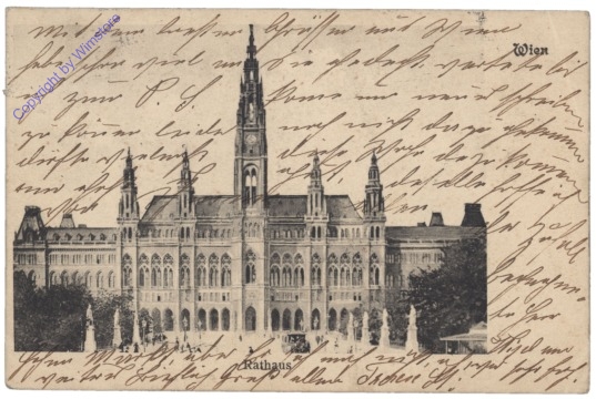 ak136582 Wien 1, Rathaus