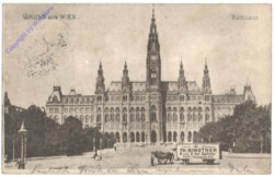 ak136587 Wien 1, Rathaus