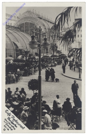 ak136607 Wien 1, Café Restaurant im Burggarten
