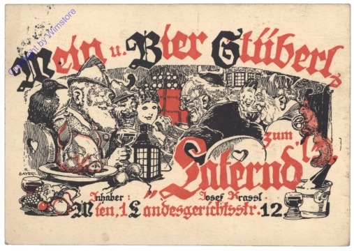 Wien 1, Wein u. Bier Stüberl zum Laterndl