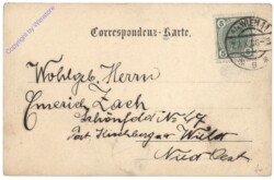 Wien 1, Gruss aus Alois Lackner's Restauration zur grossen Tabakspfeife