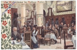 Wien 1, Im Rosenzimmer des Wiener Rathaus-Keller