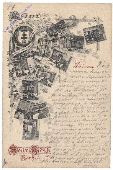 ak136656 Wien 1, Restaurant, Kellerei zu St .Stefan