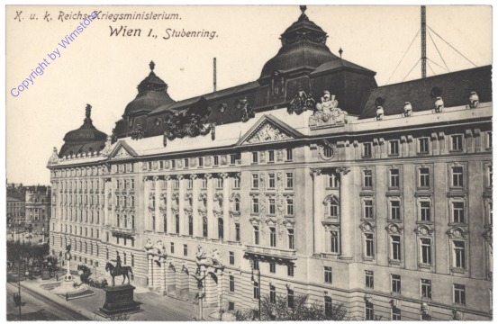 ak136667 Wien 1, Stubenring, k.u.k. Reichs-Kriegsministerium