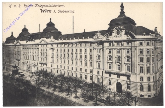 ak136668 Wien 1, Stubenring, k.u.k. Reichs-Kriegsministerium