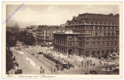 Wien 1, Opernring mit Staatsoper