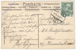 ak136683a Wien 1, Franzensring mit k.k. Burgtheater