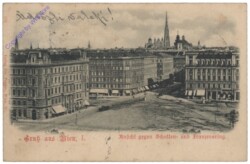 Wien 1, Aussicht gegen Schotten- und Franzensring