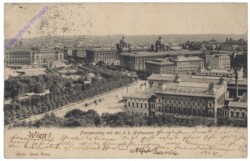 Wien 1, Franzensring mit k.k. Hofmuseum