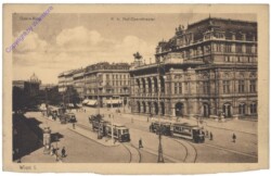Wien 1, Opernring, K.k. Hof-Operntheater