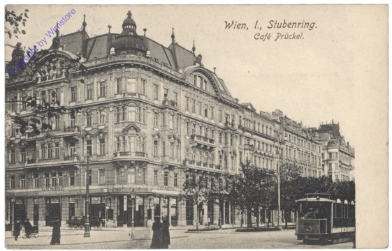 ak136730 Wien 1, Stubenring, Café  Prückel