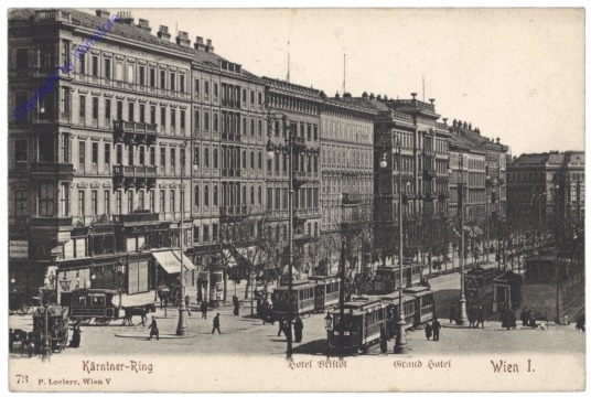 Wien 1, Kärntner-Ring, Hotel Bristol, Grand Hotel