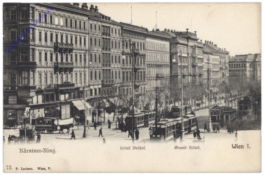 Wien 1, Kärntner-Ring, Hotel Bristol, Grand Hotel