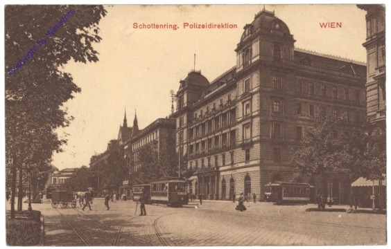 ak136760 Wien 1, Schottenring, Polizeidirektion