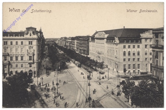 ak136762 Wien 1, Schottenring, Wiener Bankverein