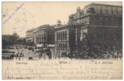 Wien 1, Opernring, K.k. Hof-Oper