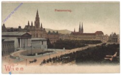 ak136791 Wien 1, Franzensring