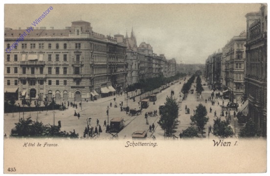 Wien 1, Schottenring, Hotel de France