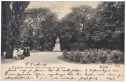 Wien 1, Stadtpark mit Hans Makart-Denkmal
