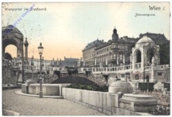 Wien 1, Wienportal im Stadtpark, Johannesgasse