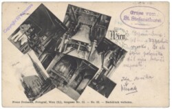 Wien 1, Gruss vom Stephansturm