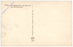 Wien 1, Das Häusermeer von Wien mit der Stephanskirche