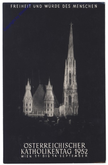 ak136898 Wien 1, Stephansdom, Österreichischer Katholikentag 1952