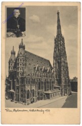 Wien 1, Stephansdom, Katholikentag 1933