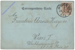 Wien 1, Panorama von der Kuppel der neuen Hofburg mit Stefanskirche